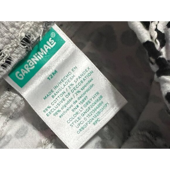 Bundle of 2 Garanimals Baby Girls Pants Sz 12 Months Cute Animal Print and Brigh - Picture 8 of 8